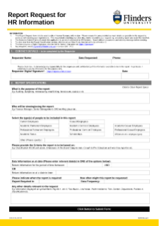 Report request for HR information